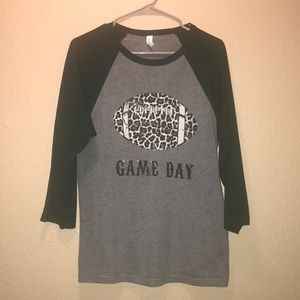 Bling game day shirt